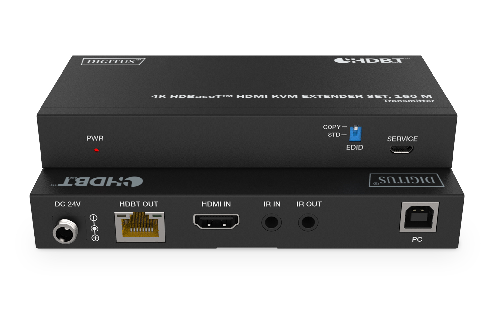 4K HDBaseT HDMI KVM Extender Set, 150m