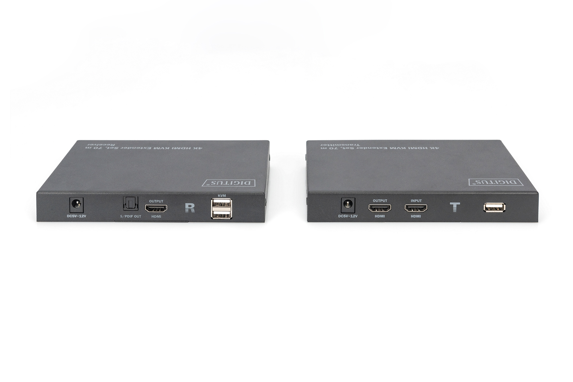 4K HDBaseT HDMI KVM Extender Set, 70m