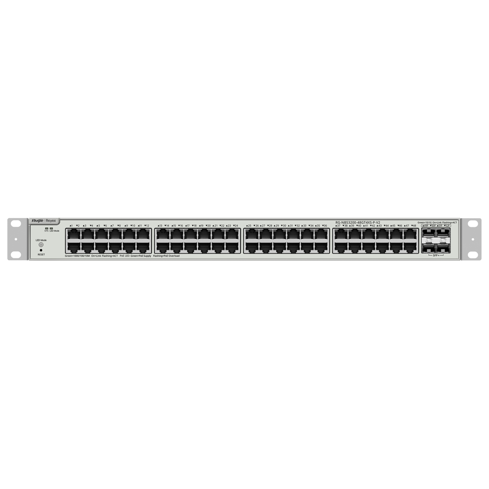 L2+ PoE Switch, 24x Gbit, 4x SFP+, 370W