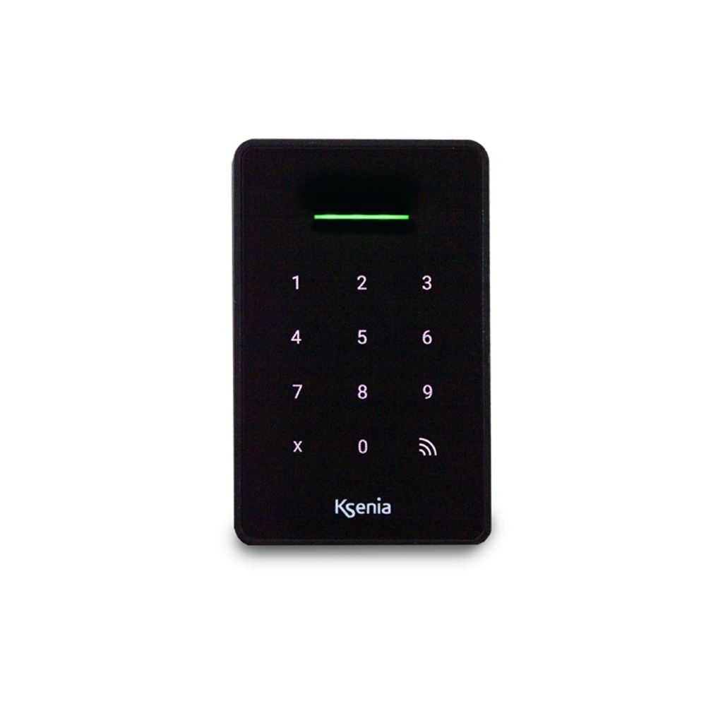 ergo-X Außentastatur mit RFID-Leser, 2 E/A Klemmen