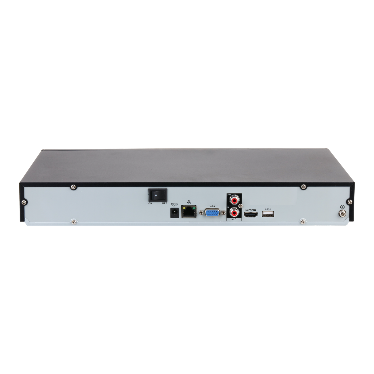 WizSense 16-Kanal IP-Rekorder, non PoE, 2x HDD
