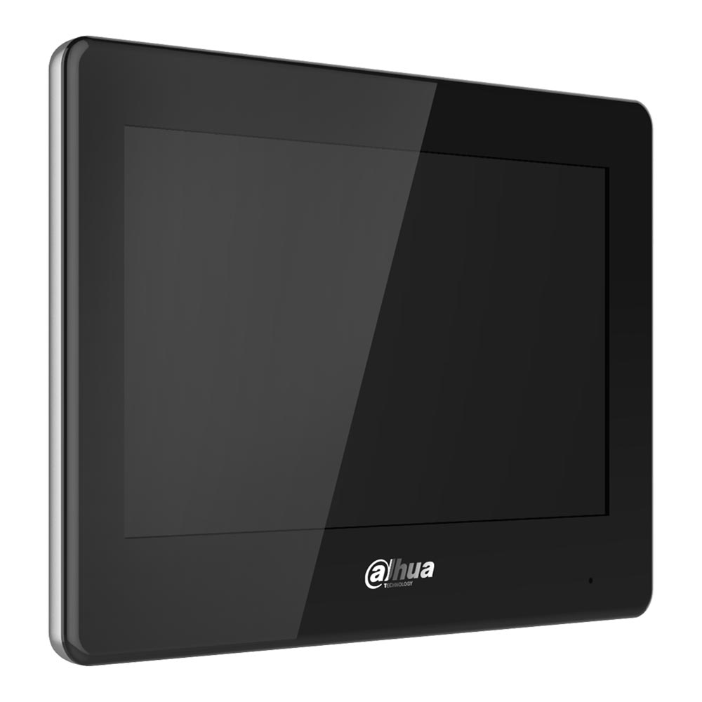 7" 2-Draht-IP-WLAN-Innenmonitor, Schwarz