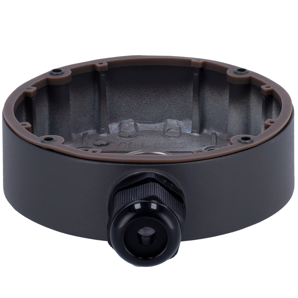Anschlussbox für Dome, Ø139,3mm, grau