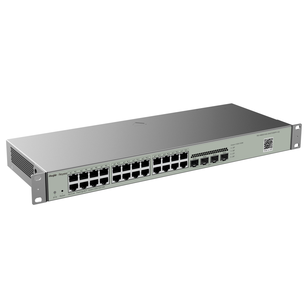 L2 Switch, 24x Gbit, 4x SFP, non PoE