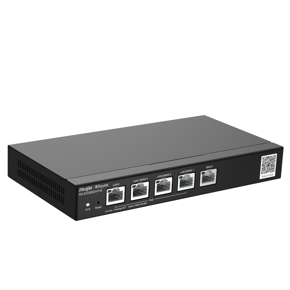 PoE Router, 4x PoE, 350 Clients, 1.5Gbps