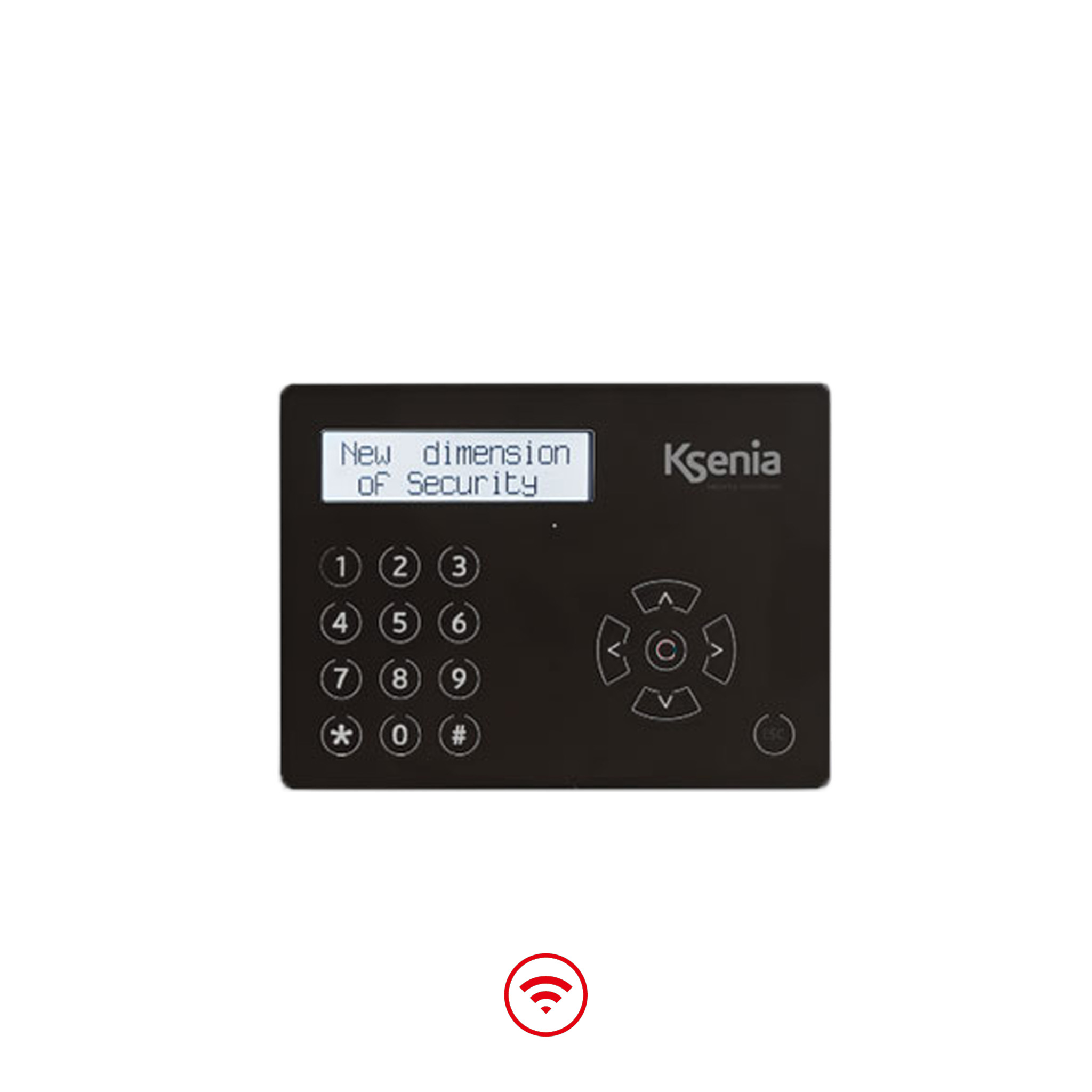 KSI2100022.312 ergo wls Funk-Bedienteil in Schwarz