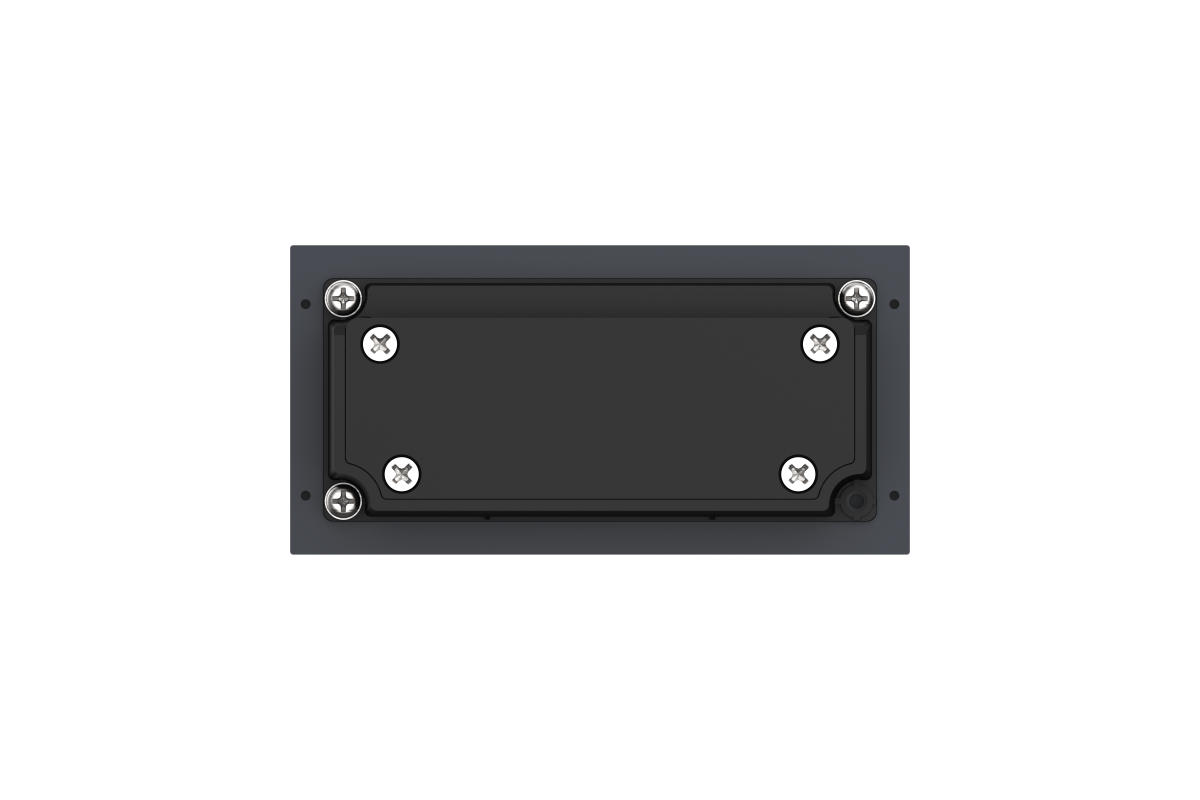 2-Tastenmodul für VTO4202FB, Schwarz