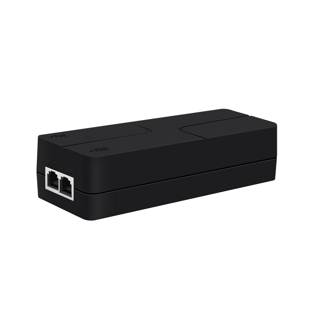 INJ-POE-2.5G-60W-V2 2.5Gigabit PoE+ Injector 60W