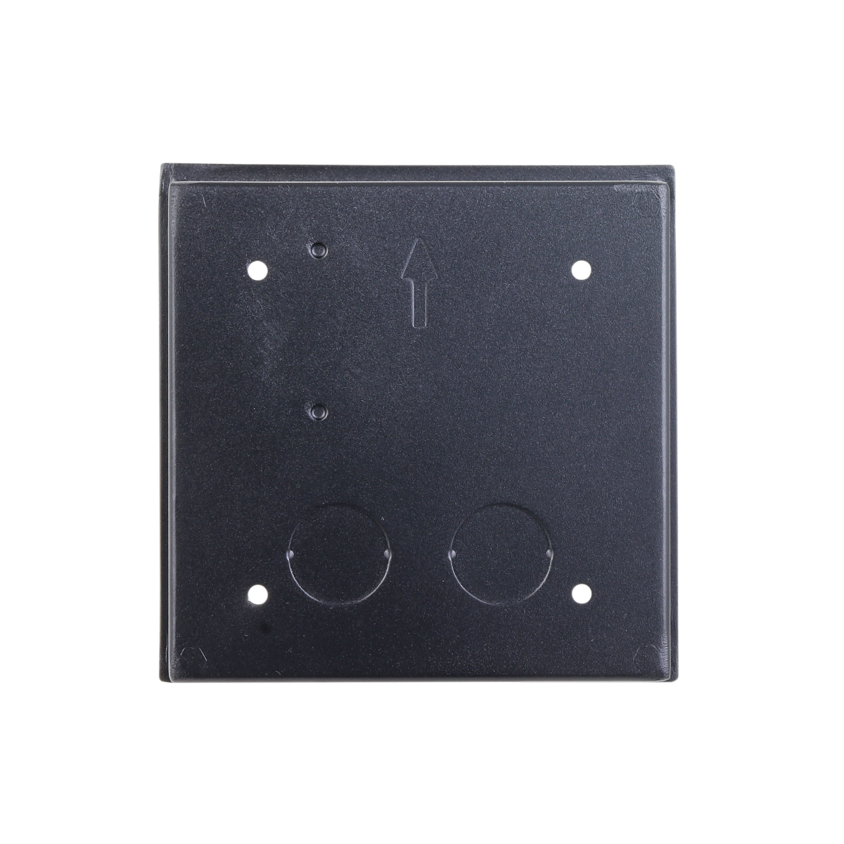 1-Modul-Unterputzbox, Schwarz
