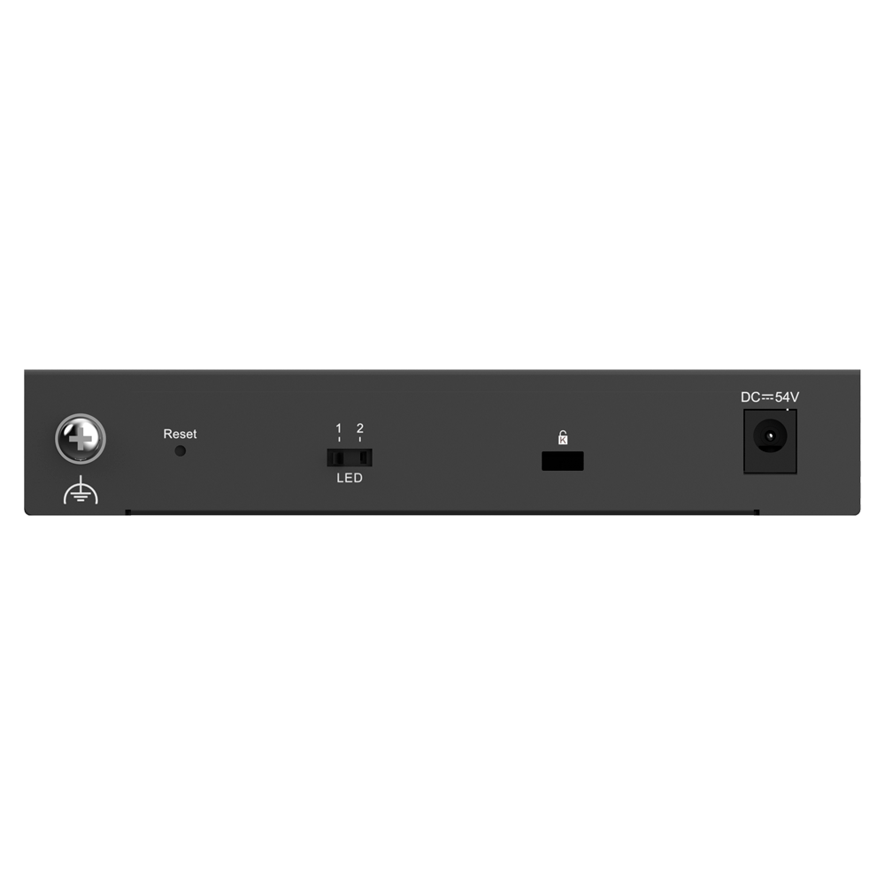 Smart PoE Switch, 4x PoE+, 1x SFP, 54W