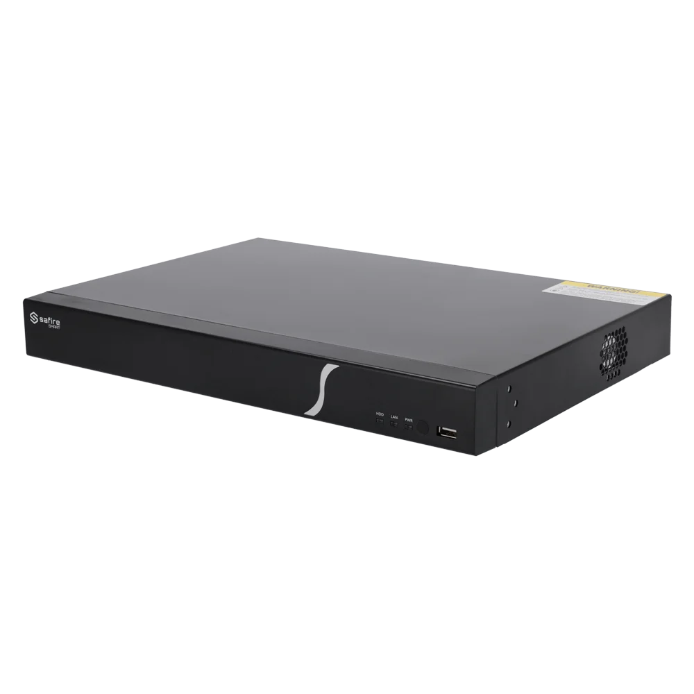 B2 16-Kanal NVR, 16x PoE, 2x HDD, KI