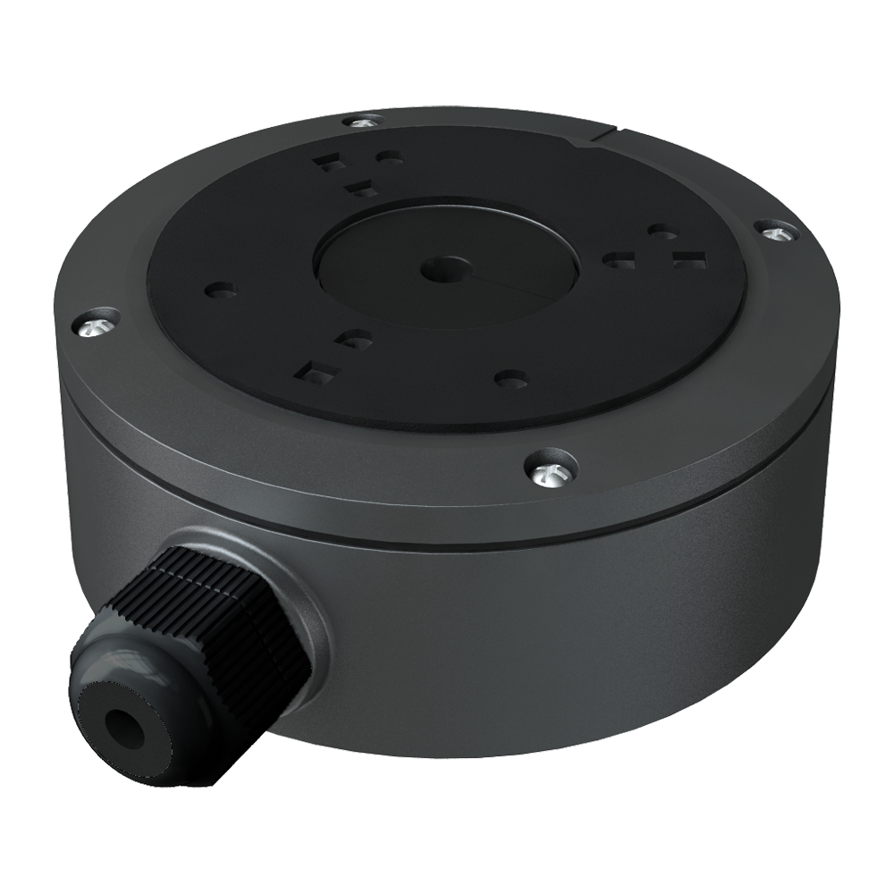 Anschlussbox für Dome, Ø117,9mm, grau