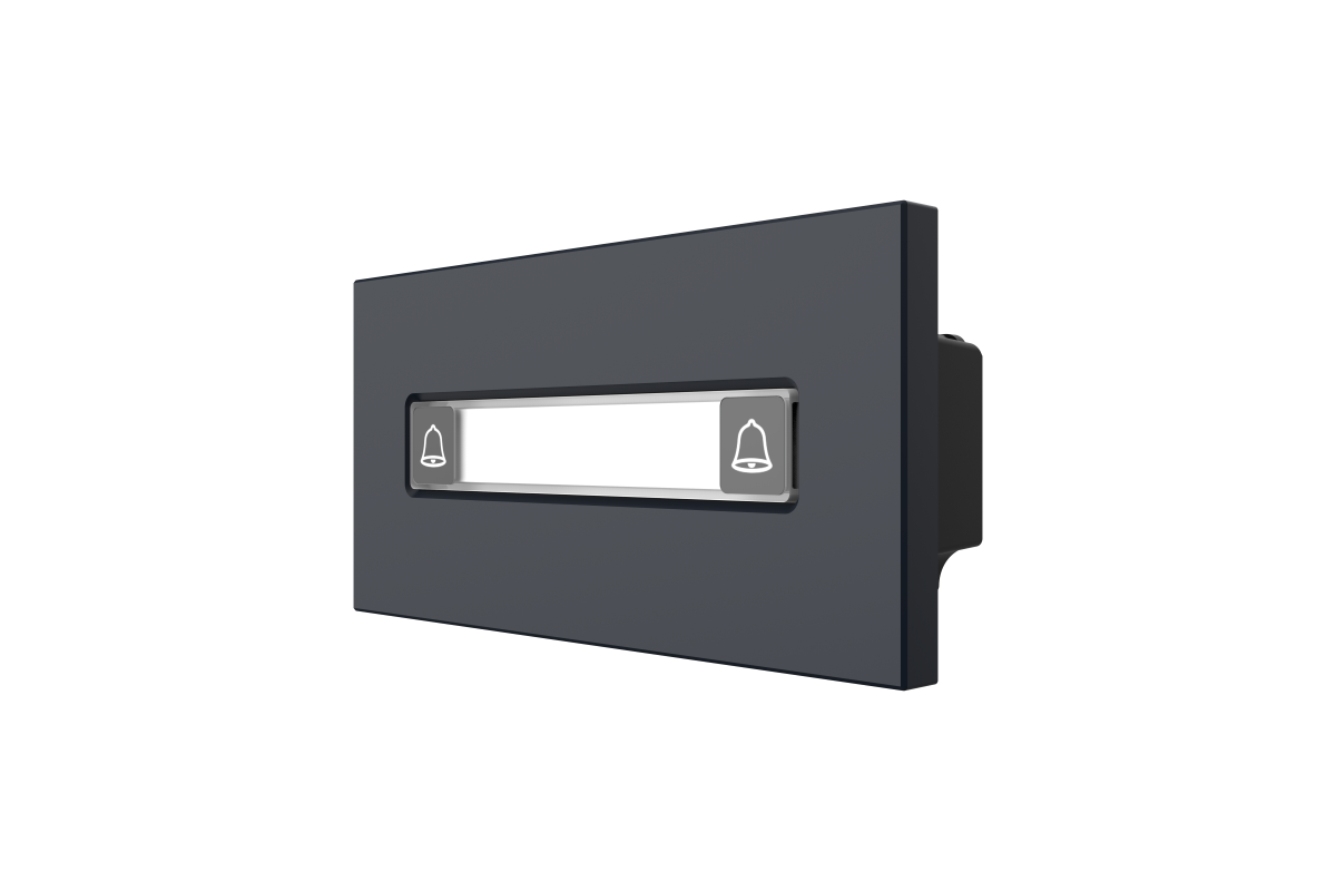 2-Tastenmodul für VTO4202FB, Schwarz