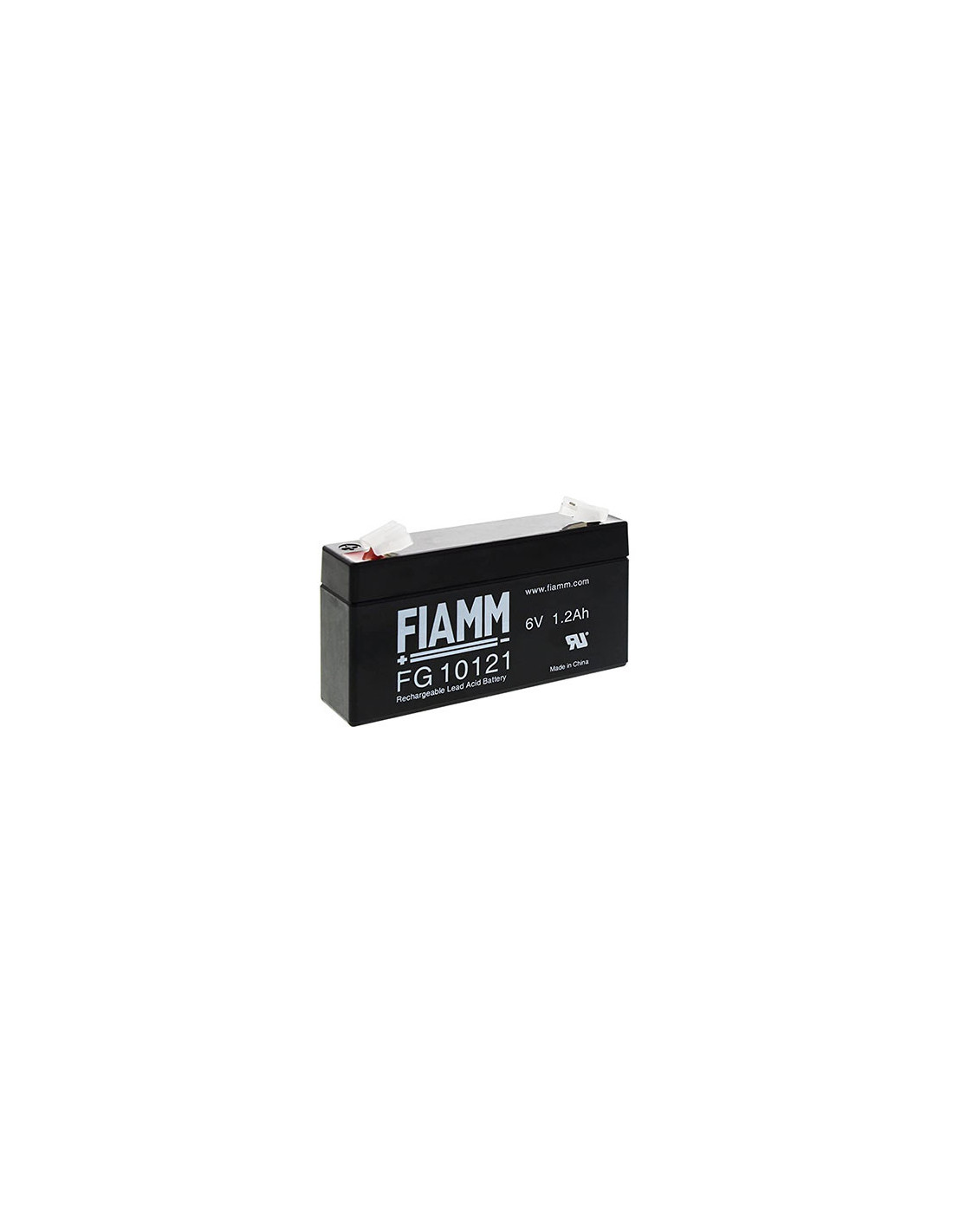 Säure-Blei Batterie 6Vdc / 1,2Ah für Außensirene i