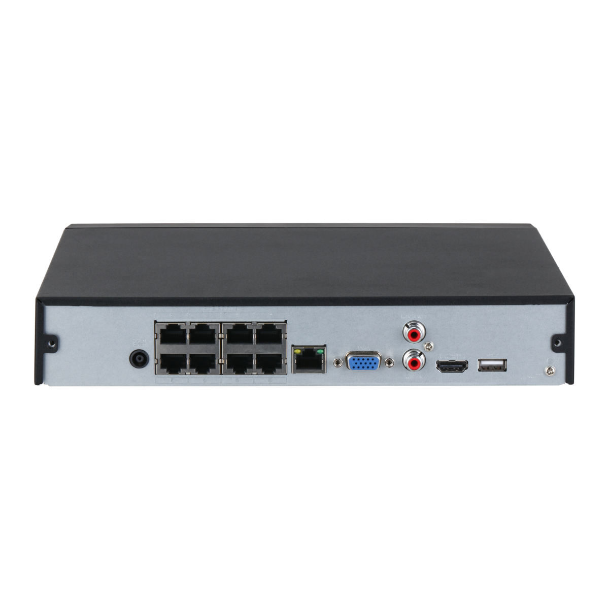 NVR2108HS-8P-I2 WizSense 8-Kanal IP-Rekorder, 8x PoE, 1x HDD