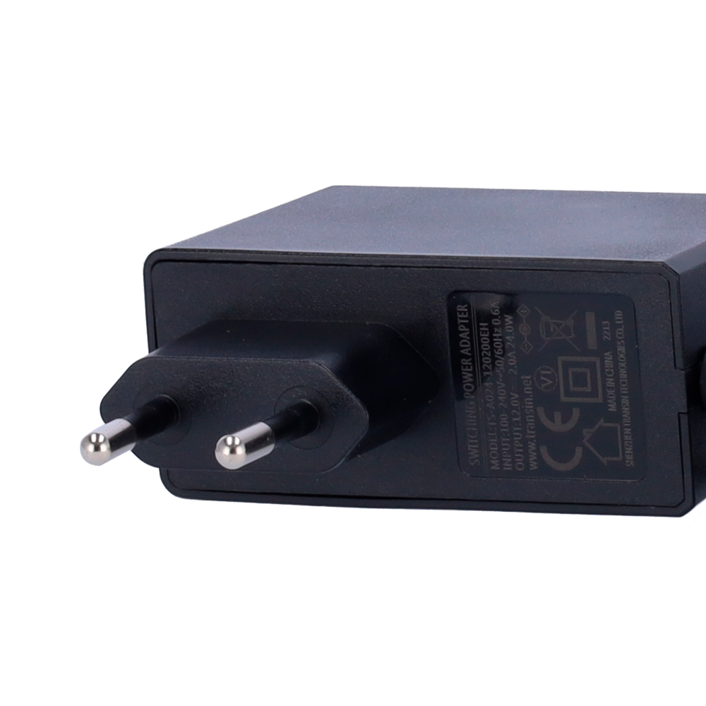 12V DC Netzteil, 2A, L-Winkel