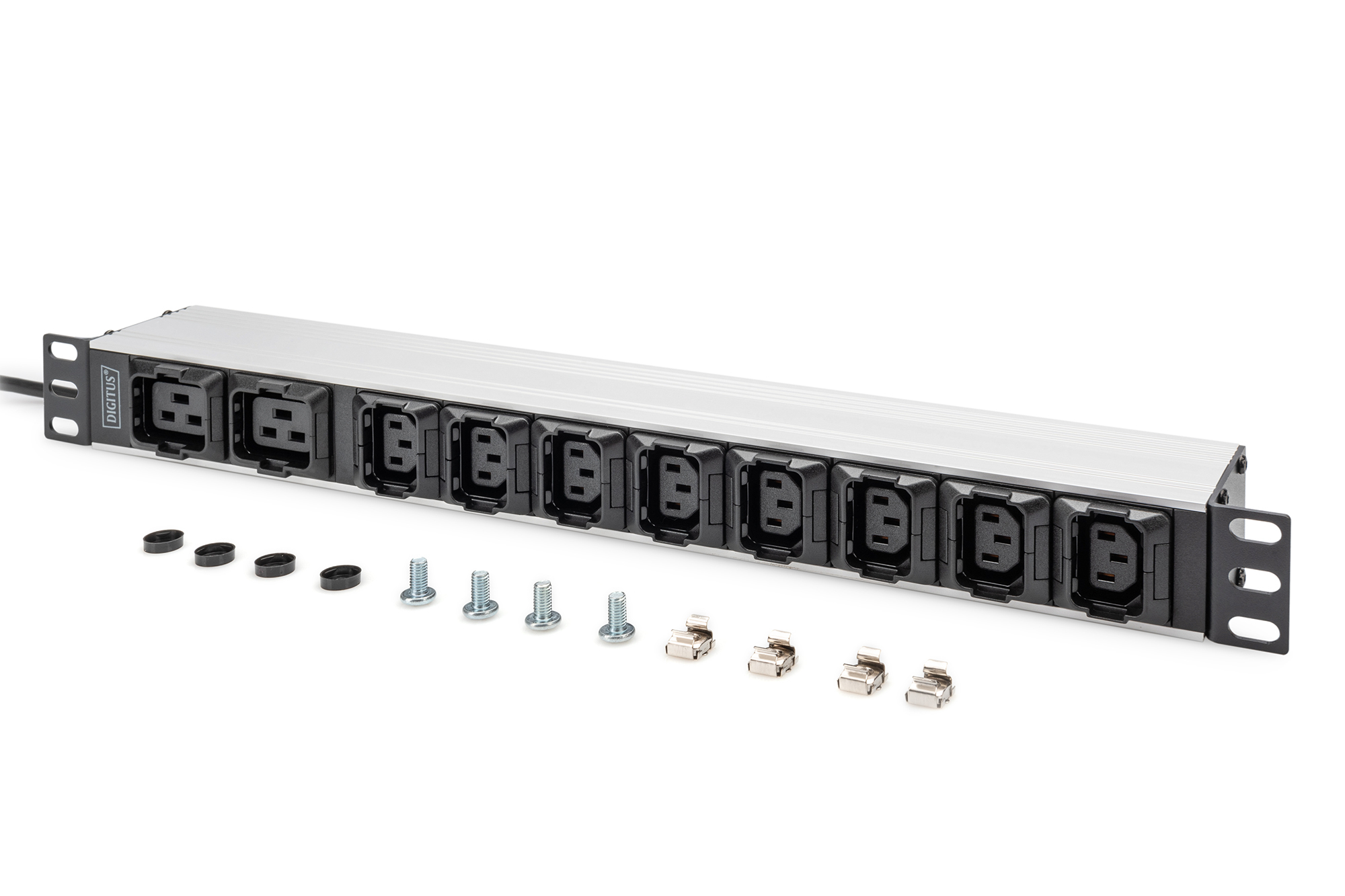 19" PDU, 8x C13, 2x C19, C20, 16A