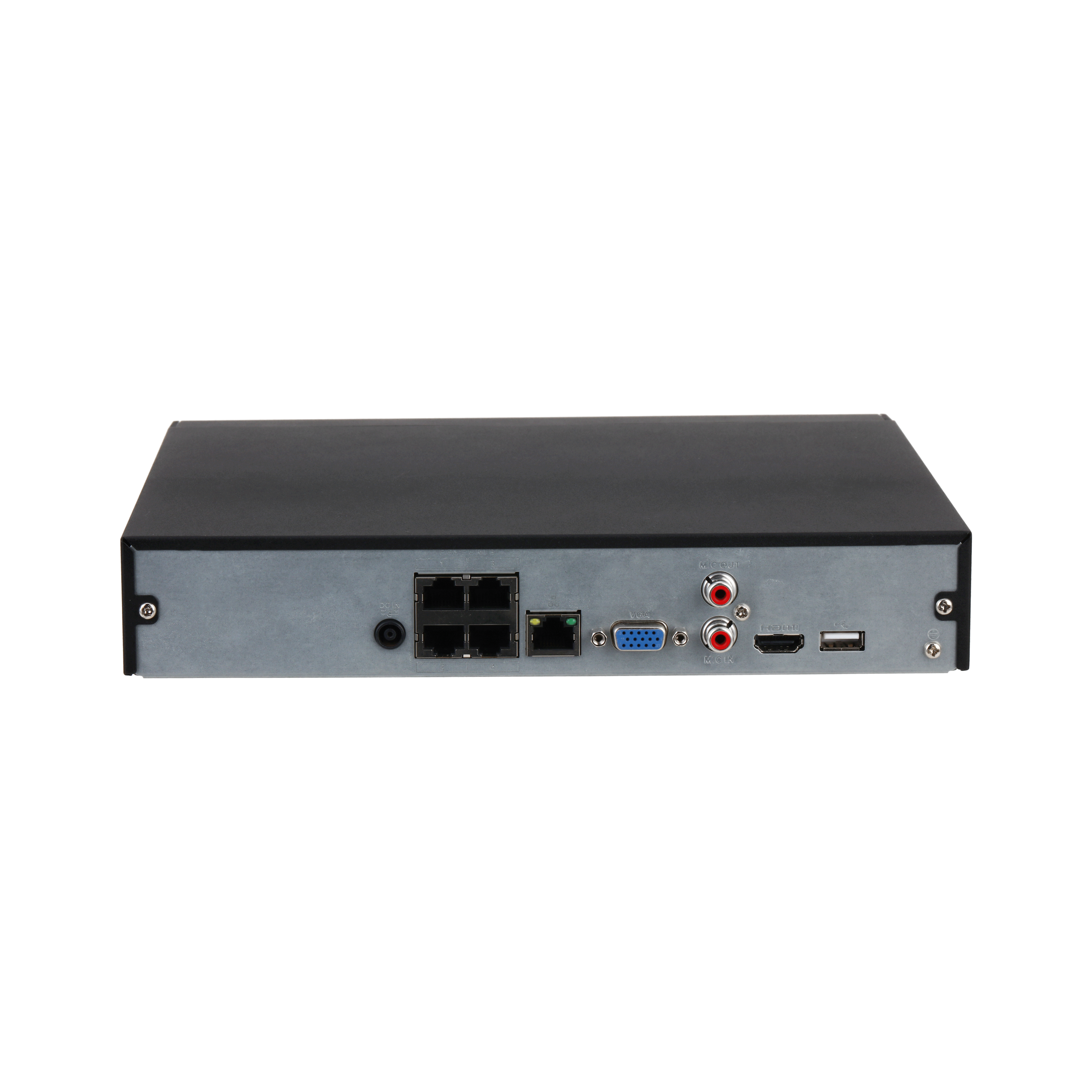 NVR4104HS-P-EI WizSense 4-Kanal IP-Rekorder, 4x PoE, 1x HDD
