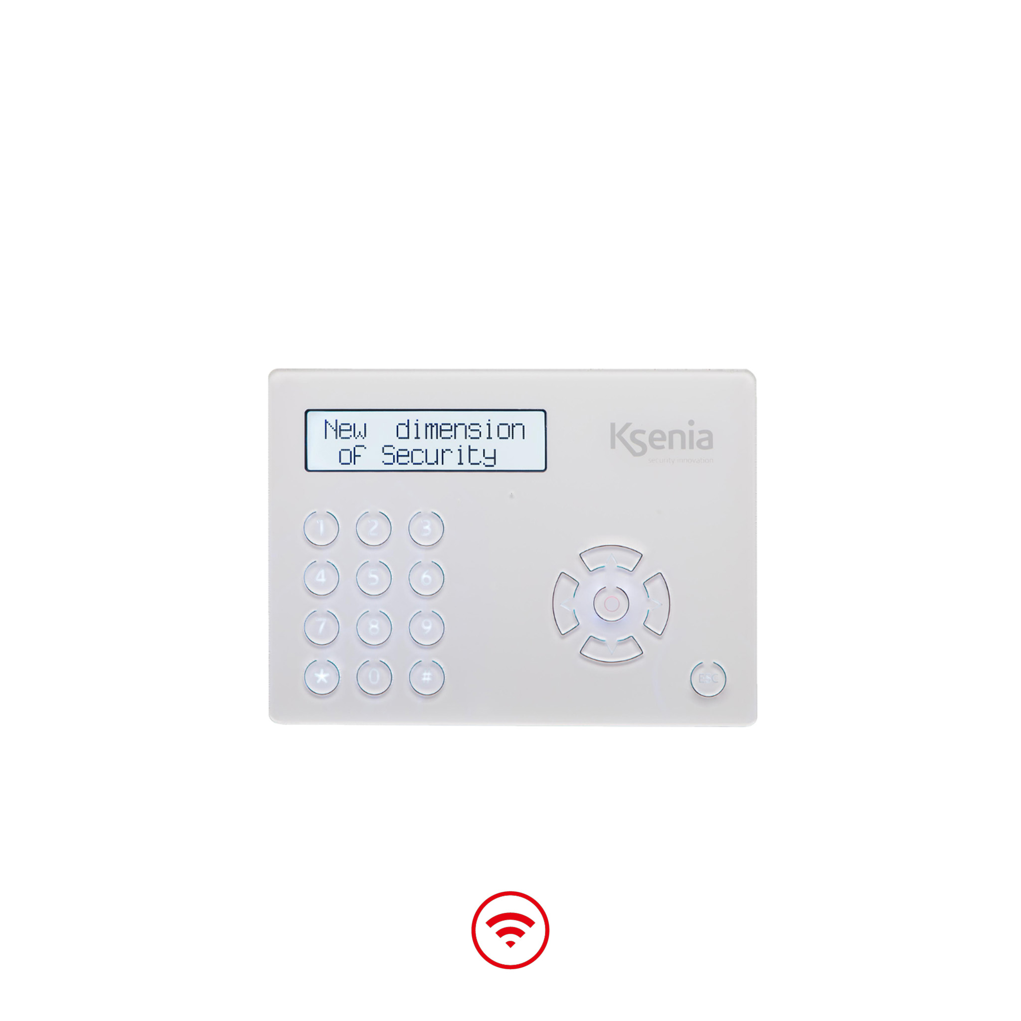 KSI2100022.311 ergo wls Funk-Bedienteil in Weiß