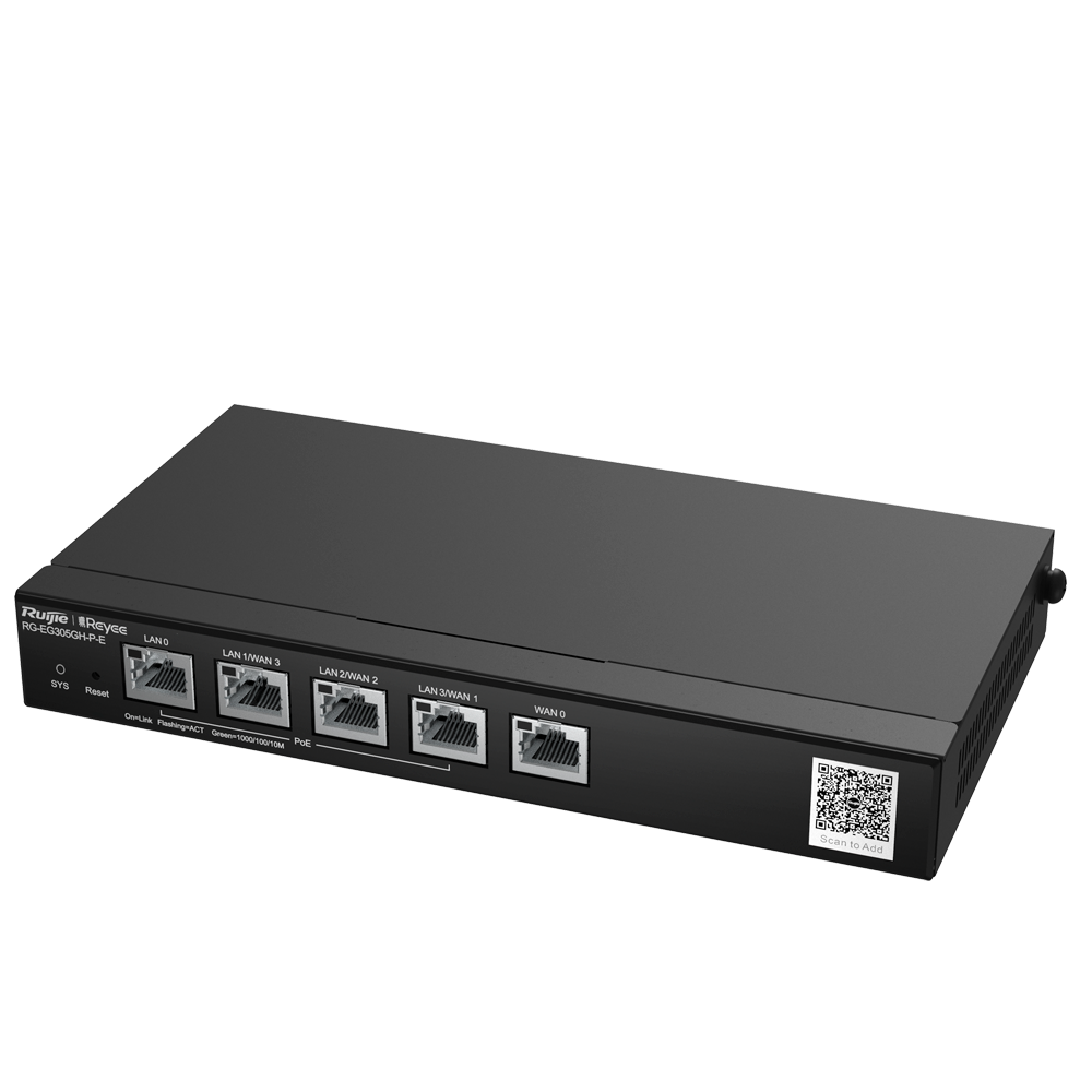 PoE Router, 4x PoE, 350 Clients, 1.5Gbps