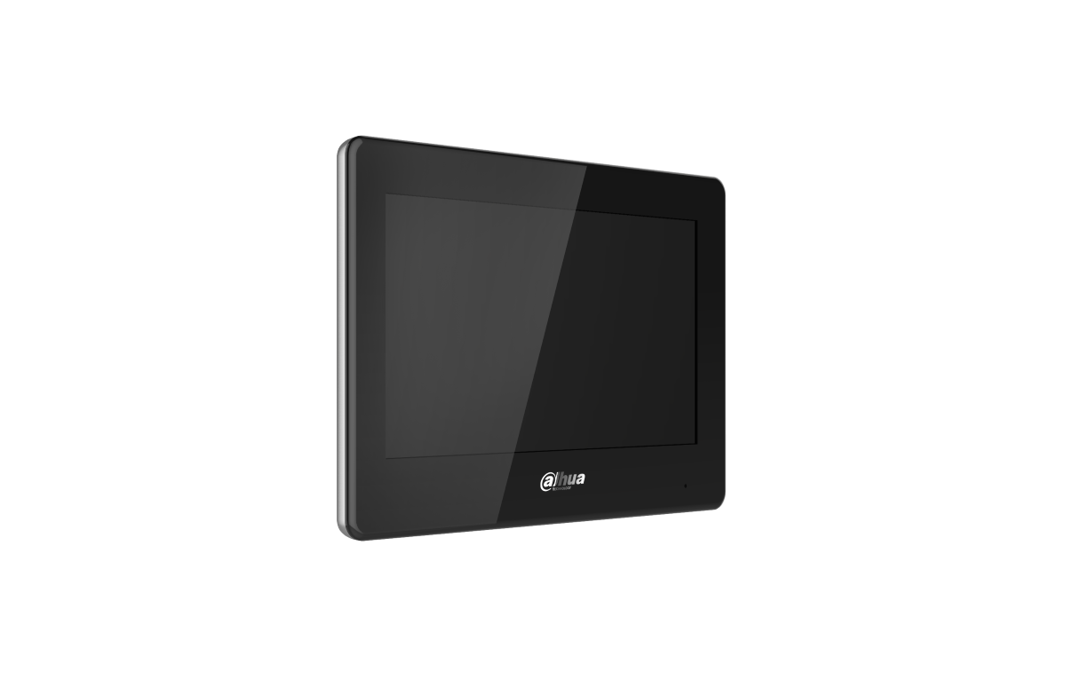 7" 2-Draht-IP-Innenmonitor, Schwarz