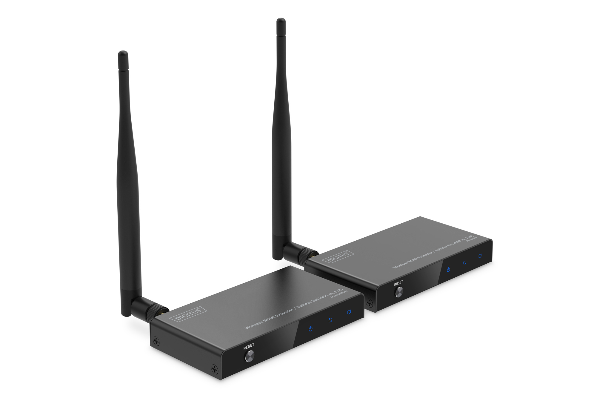Wireless HDMI Extender / Splitter Set, 100m, 1x4