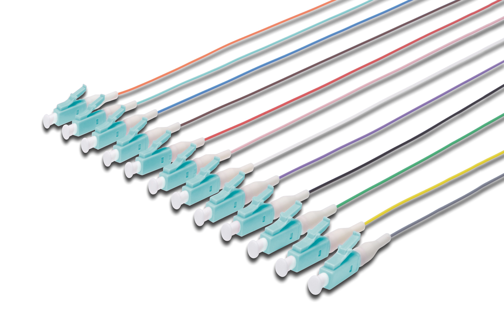 LWL Pigtail-Set LC, OM3, 2m