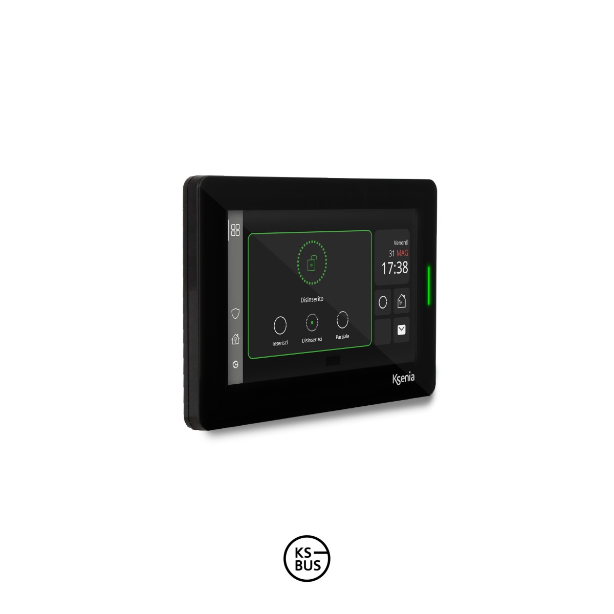 KSI2100050.302 creo-S Touchscreen-BUS-Tastatur in Schwarz