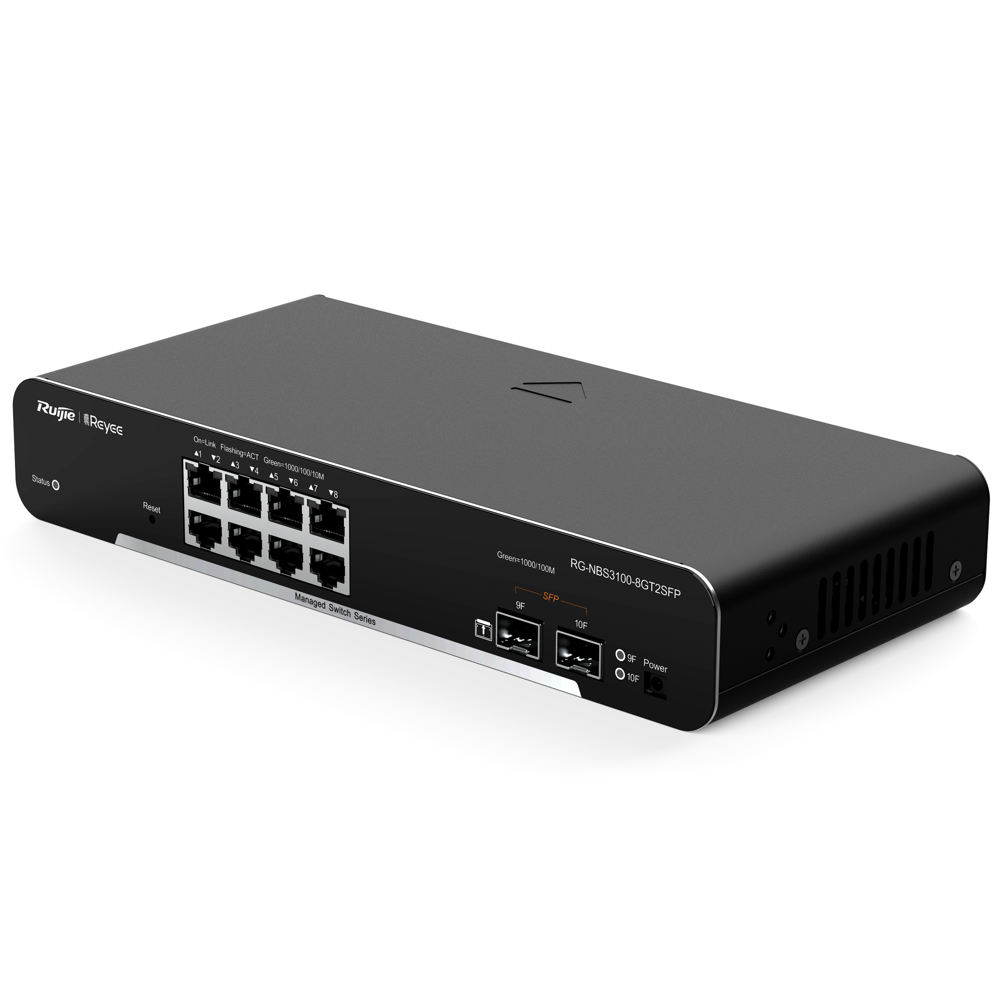 L2 Switch, 8x Gbit, 2x SFP, non PoE