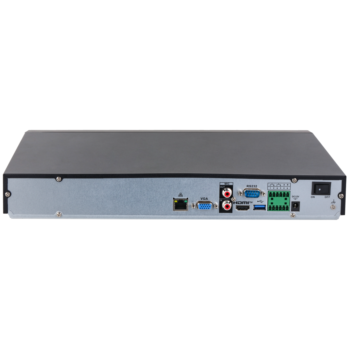 WizMind 16-Kanal IP-Rekorder, non PoE, 2x HDD